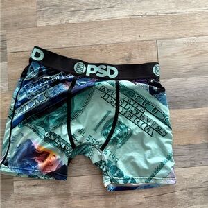 PSD Green Money Print Boxer Briefs
